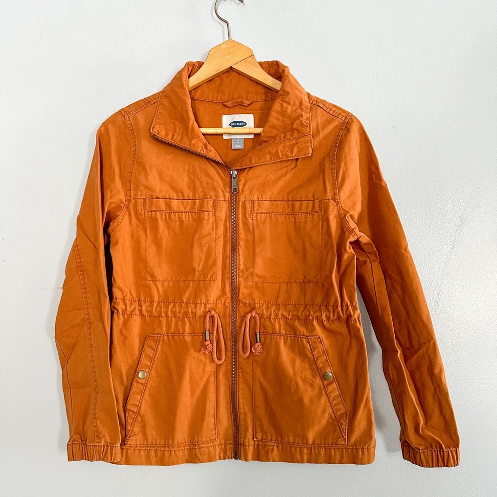 Canvas Old Navy Tan Utility Jacket